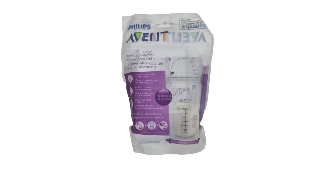 Philips Avent - Milk Storage Bags 180ml - Pack of 25 - SecondGear.me