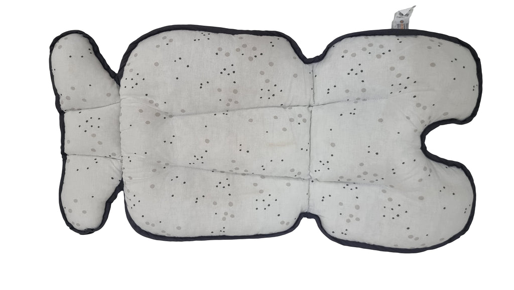 Babyjem - Stroller & Highchair Pad - Grey Dots - SecondGear.me