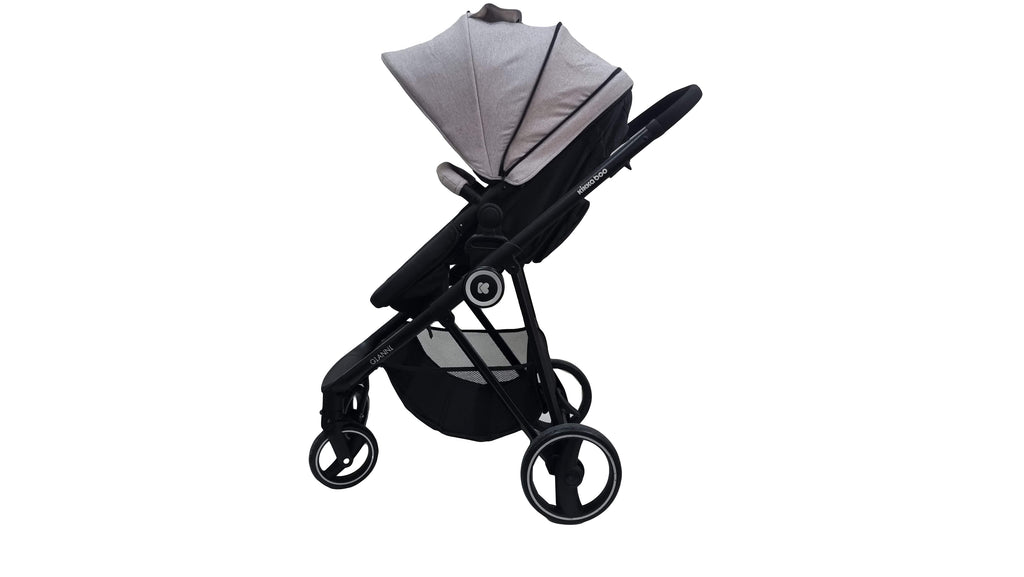 KIKKABOO - Gianni Stroller 3-In-1 Transformable Seat - Grey - SecondGear.me