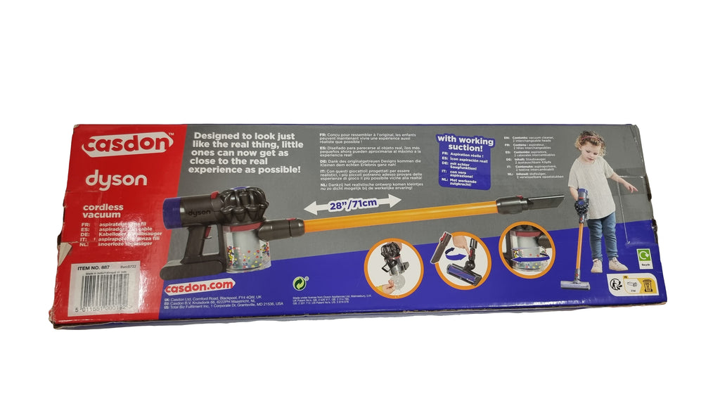 Casdon - Dyson Cord Free Vacuum - SecondGear.me