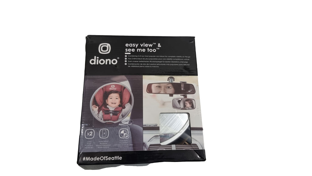 diono - Easy View® and See Me Too Mirror - SecondGear.me