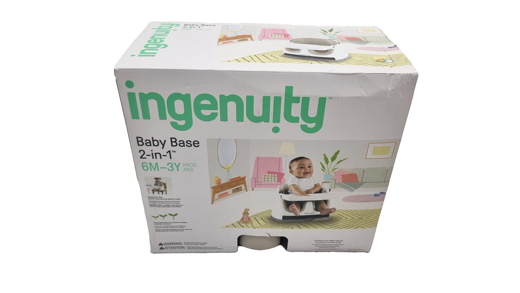 Ingenuity - Baby Base 2-in-1™ Seat - Cashmere - SecondGear.me