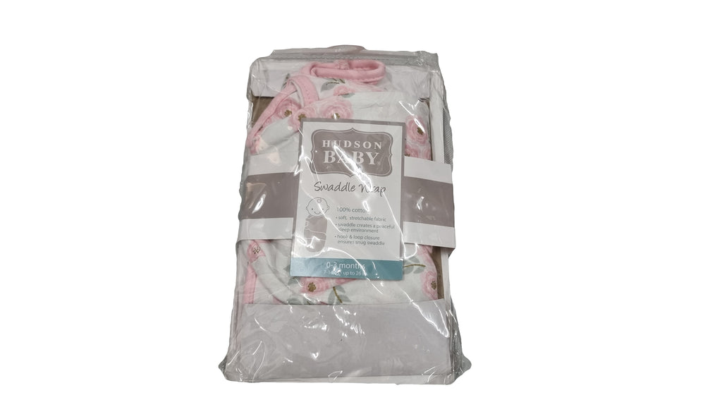 Hudson Baby - Wrap Swaddle Blanket Roses - SecondGear.me