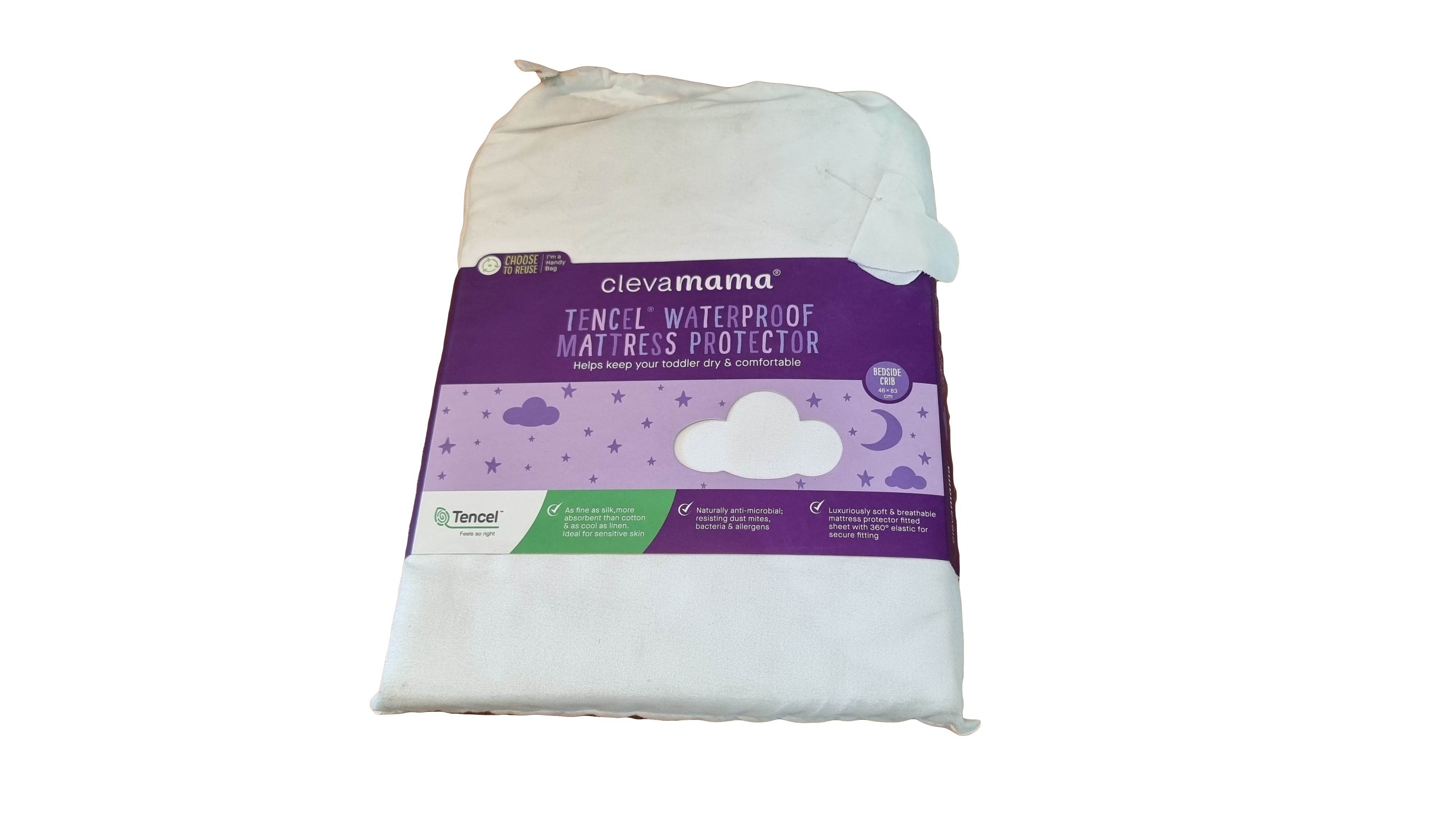 Clevamama waterproof store mattress protector