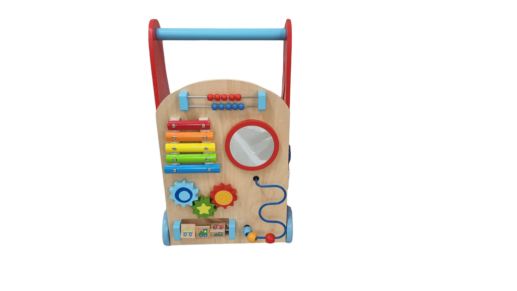 Tooky Toy - Wooden Baby Activity Walker - SecondGear.me