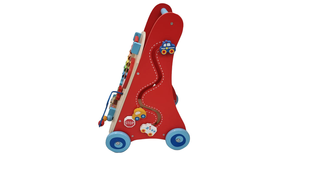 Tooky Toy - Wooden Baby Activity Walker - SecondGear.me