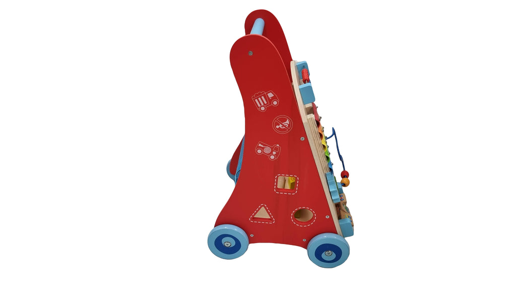 Tooky Toy - Wooden Baby Activity Walker - SecondGear.me