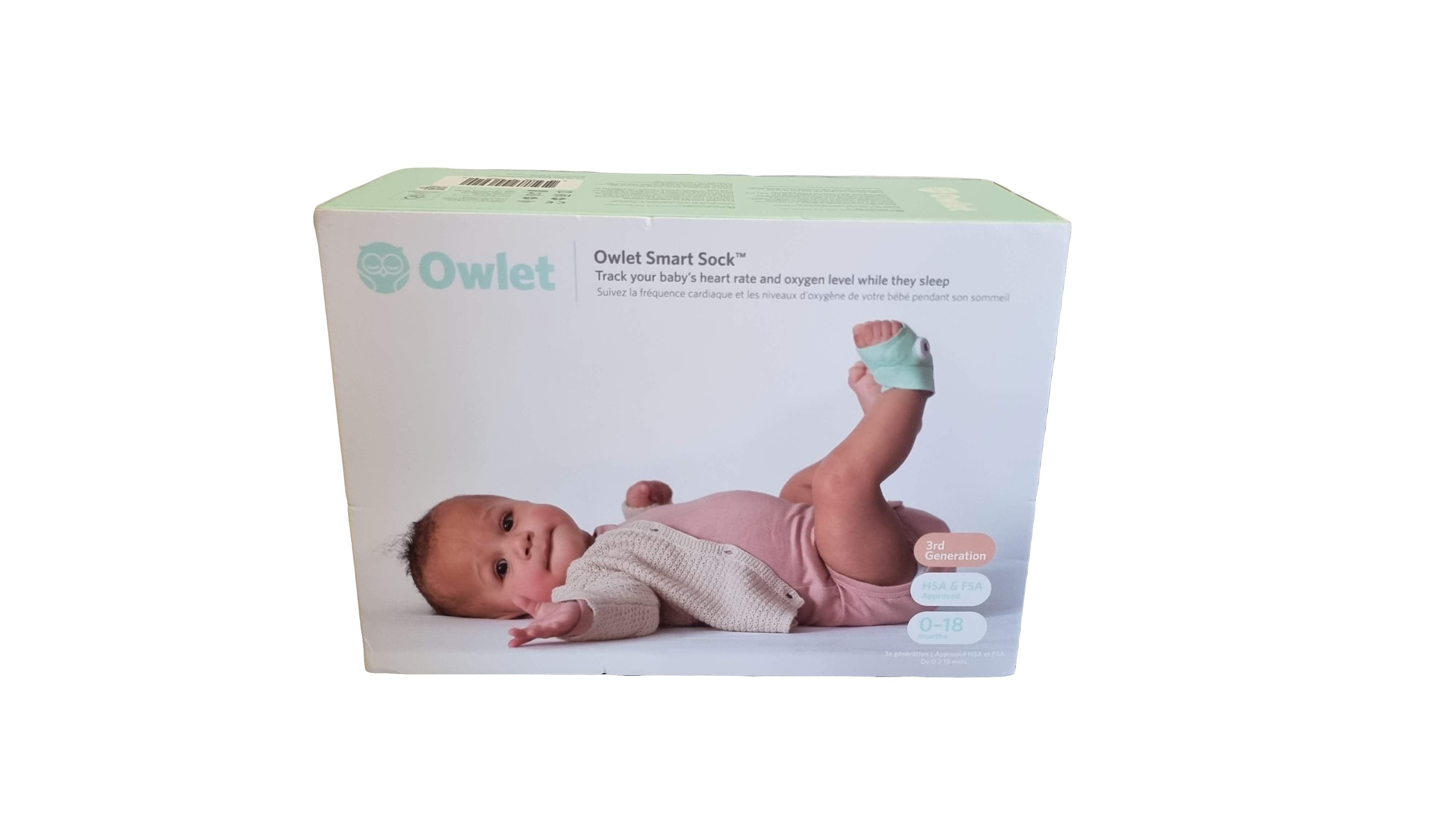 Owlet sock sale used