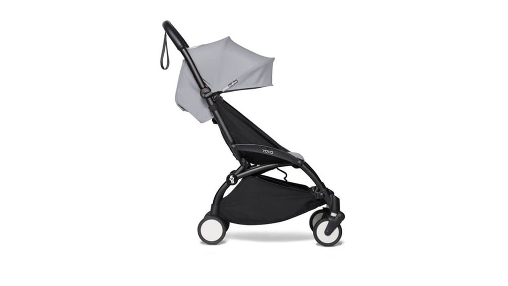 BABYZEN - YOYO2 Stroller Black Frame With Stone 6+ Color Pack - SecondGear.me