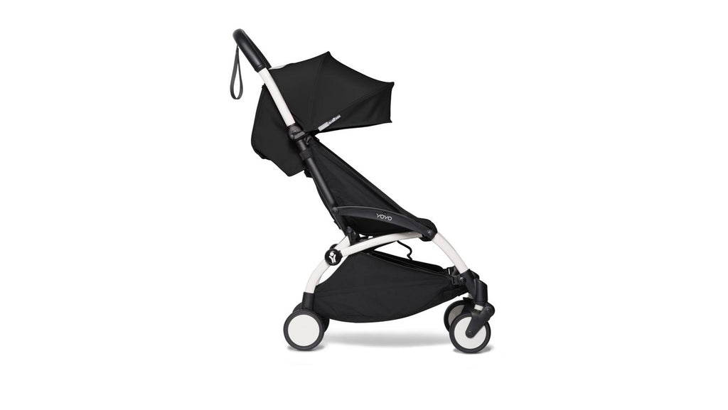 BABYZEN - YOYO2 Stroller White Frame With Black 6+ Color Pack - SecondGear.me