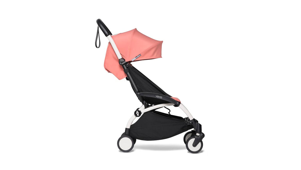 BABYZEN - YOYO2 Stroller White Frame With Ginger 6+ Color Pack - SecondGear.me